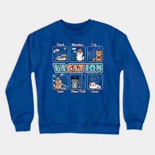 vaCATion Crewneck Sweatshirt